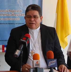 Entrevista Dom José Luis Azuaje Ayala, presidente da Cáritas América