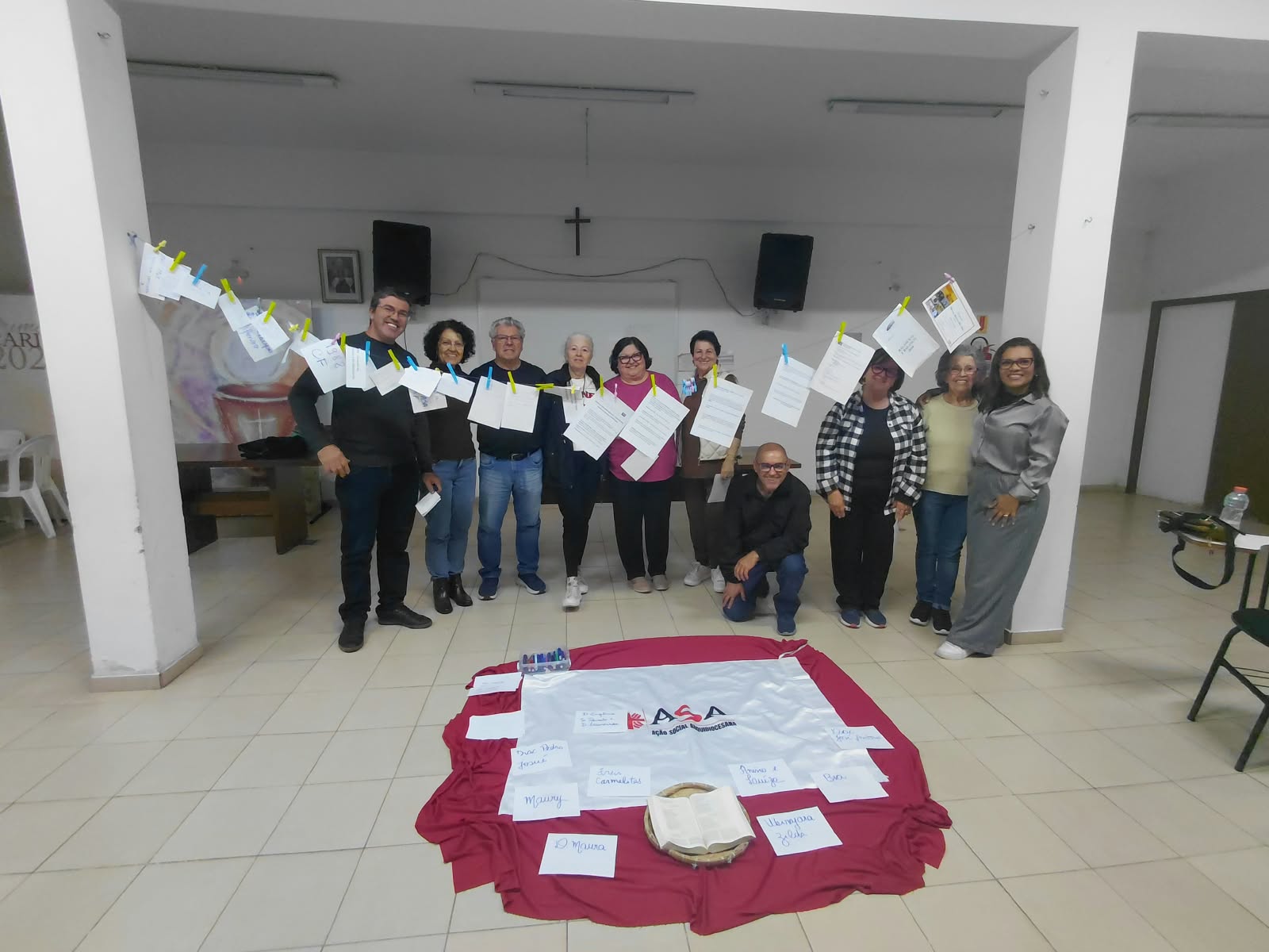 ASA realiza segunda formação para voluntários da Ação Social Paroquial